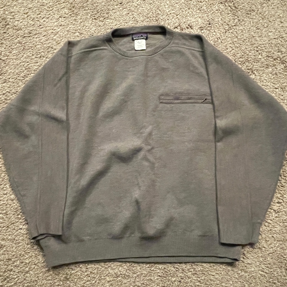 Patagonia Ridgeway Crew Sweater Size Large